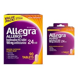 Allegra (fexofenadine) product photo
