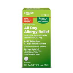 Amazon Basic Care Cetirizine (generic) product photo